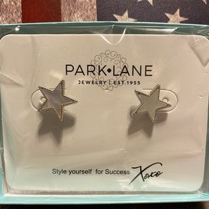 White Star Earrings